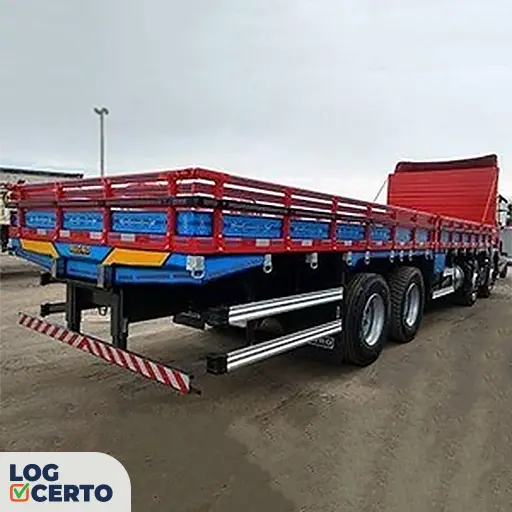 Empresa de transporte de carga aberta
